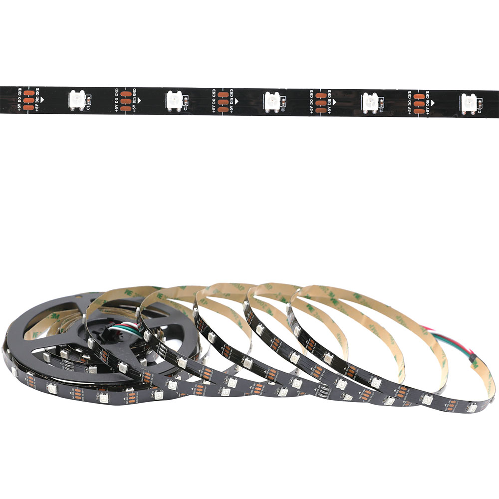 ECO 5m WS2812B 5050 RGB LED Strip Individually Addressable 150LEDs ECO 5m WS2812B 5050 RGB LED Strip Individually Addressable 150LEDs